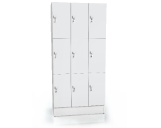 Premium lockers with nine lockable boxes ALFORT AD 1920 x 900 x 520